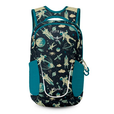 Daylite Jr Mochila para niño talla OS color Space Travel Print/Antique Blue